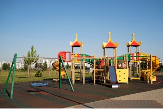 Binghatti Skyblade Amenities - Children's Cycling Track